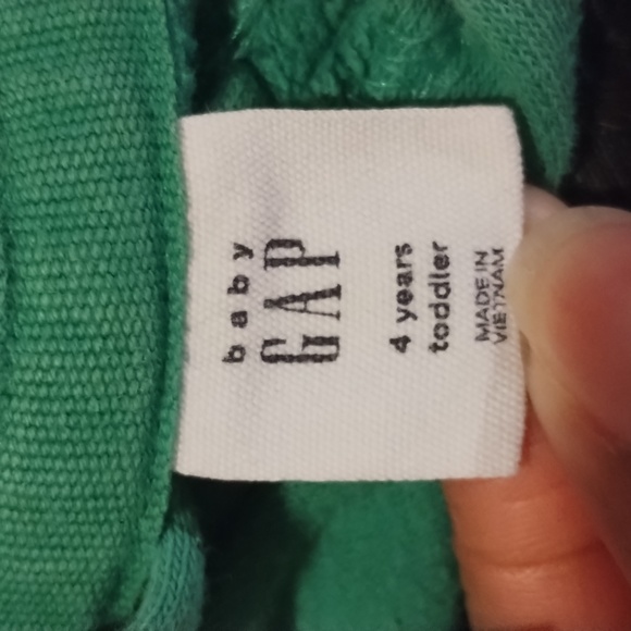 •BABY GAP BOYS GREEN DINOSAUR FOSSIL GRAPHIC HOODIE SWEATSHIRT Toddler 4 Year - Picture 3 of 9